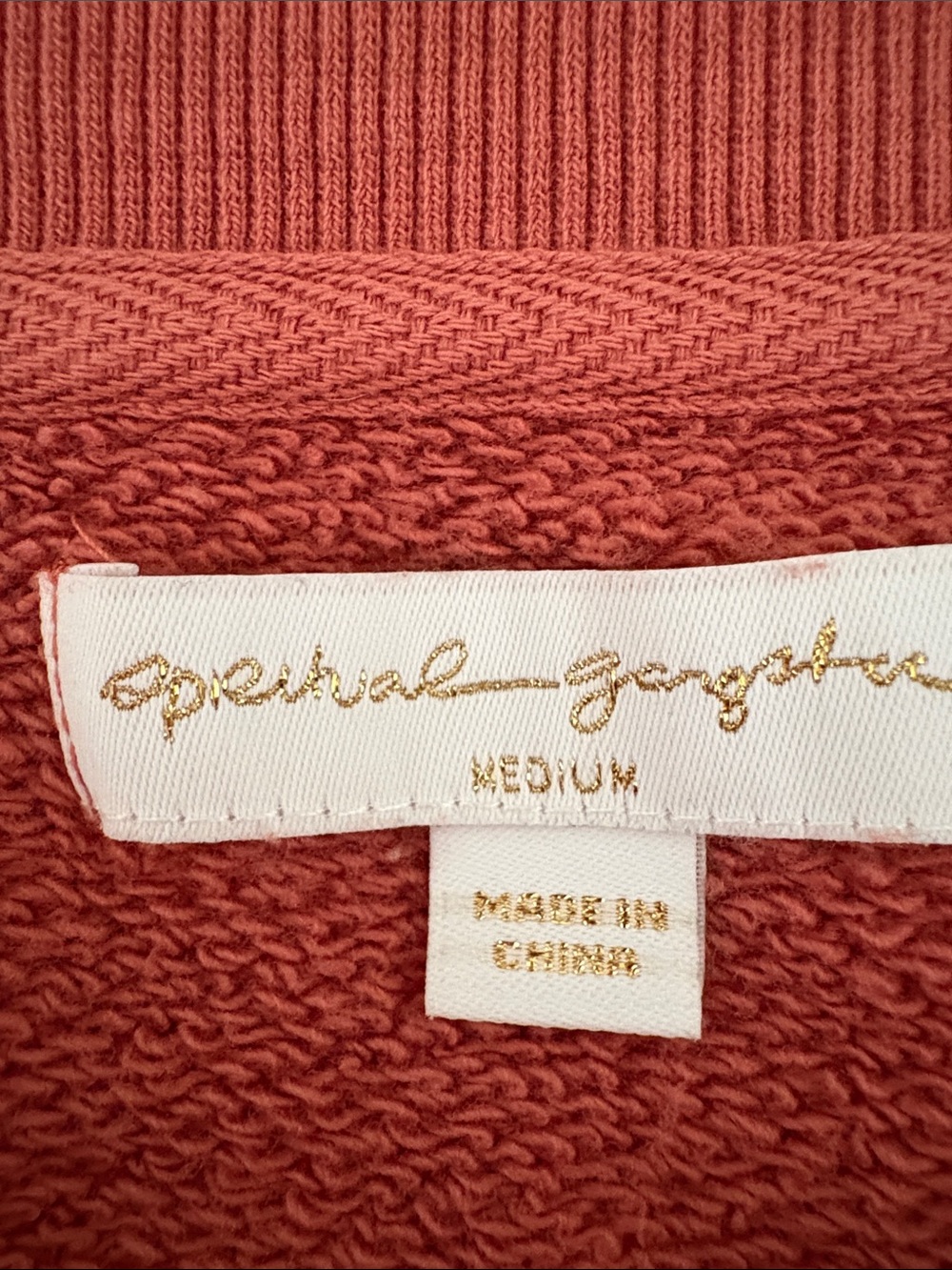Spiritual Gangster Off-Shoulder Muted/Dusty Rose Women's Lounge Top - Picture 10 of 10